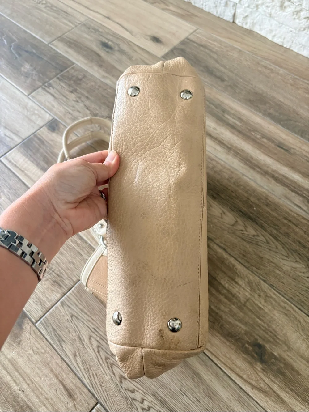 Coach Pebbled Leather Penelope Carryall Tote